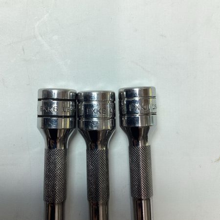 Snap-on スナップオン 工具 エクステンションバー6本セット FX1/FXK3/FXK4/FXK6/FXK8/FXK11