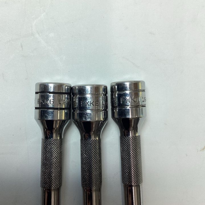 Snap-on スナップオン 工具 エクステンションバー6本セット FX1/FXK3