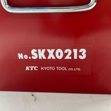 KTC ケーティーシー 工具 工具セット SKX0213 ﾂｰﾙｾｯﾄ 若干使用 レッド