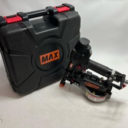 MAX マックス 工具 エア釘打ち HV-R41G4 ブラック ケース付 高圧 41mm Cランク
