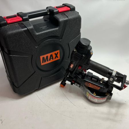 MAX マックス 工具 エア釘打ち HV-R41G4 ブラック ケース付 高圧 41mm