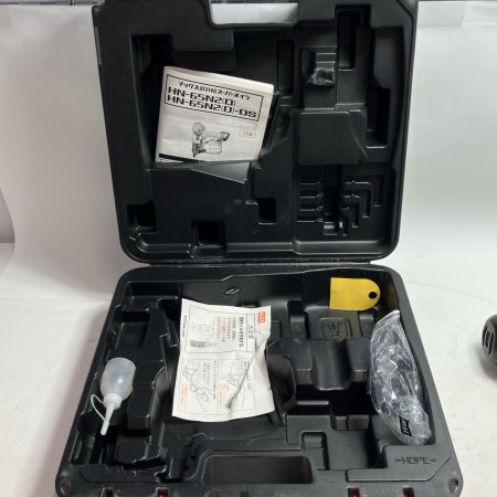 MAX マックス 工具 エア釘打ち HN-65N2 ブラック ケース付 高圧 65mm