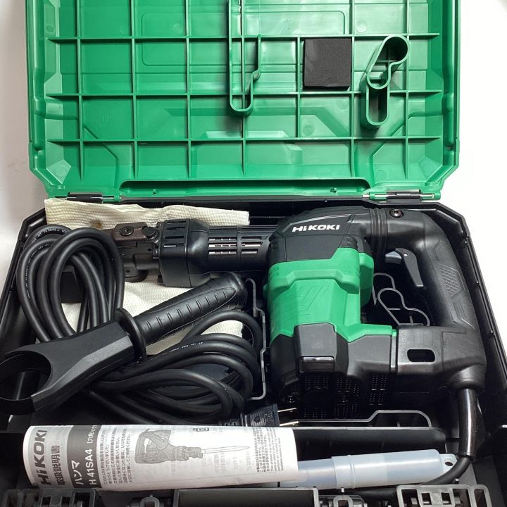 ハイコーキ HiKOKI H41SA4 電動ハンマ 中古品 【ハンズクラフト宜野湾店】 HiKOKI（ハイコーキ） HiKOKI（旧日立工機） H41SA4(N)（本体のみ