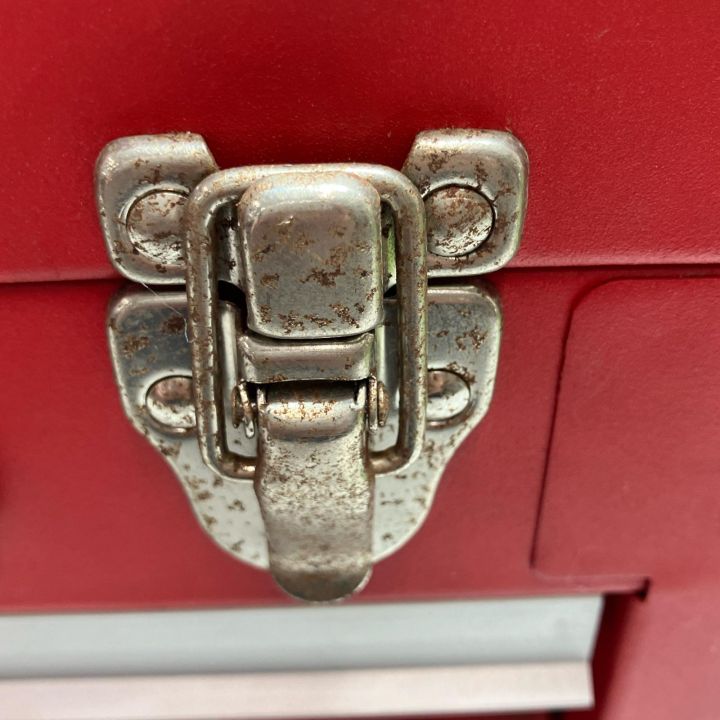 TONE トネ 工具 工具セット BX230 レッド ツール付3段・鍵付き - 中古