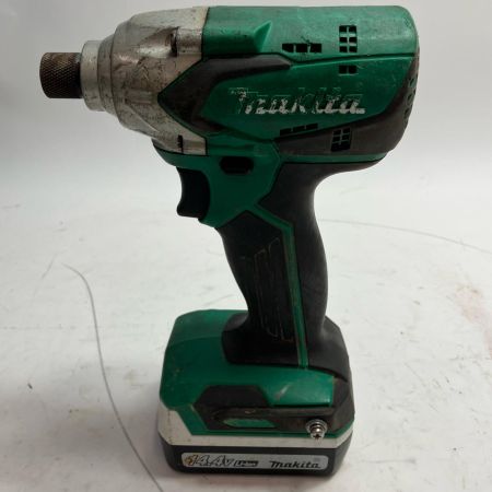 MAKITA マキタ 工具 インパクトドライバ M697DSX グリーン 充電器・充電池2個・ケース付 14.4v