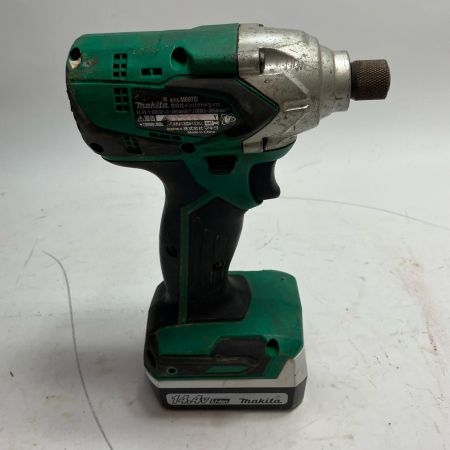 MAKITA マキタ 工具 インパクトドライバ M697DSX グリーン 充電器・充電池2個・ケース付 14.4v