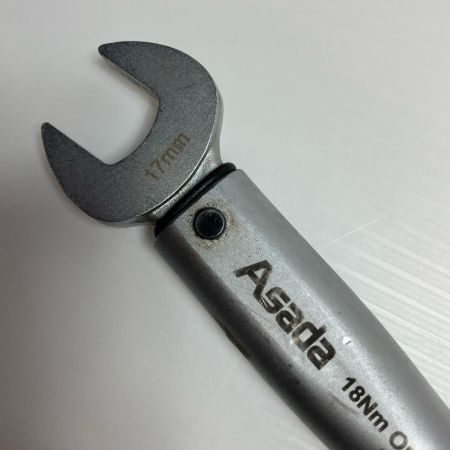Asada ハンドツール トルクレンチ  17mm 18Nm Only