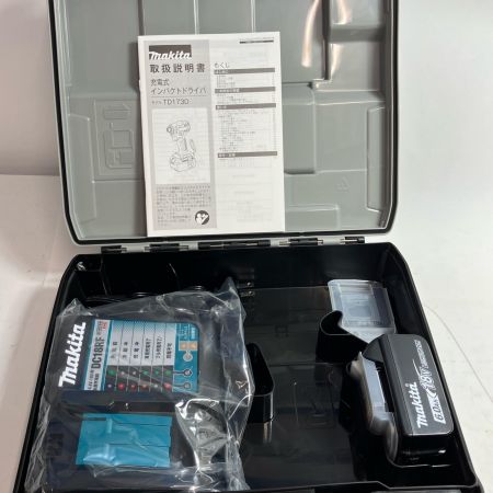 MAKITA マキタ 工具 インパクトドライバー TD173DRGX ブルー 未使用品 充電器・充電池2個・ケース付