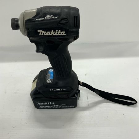MAKITA マキタ 工具 インパクトドライバ TD172D ブラック 充電池1個付 コードレス式 18v 6.0Ah