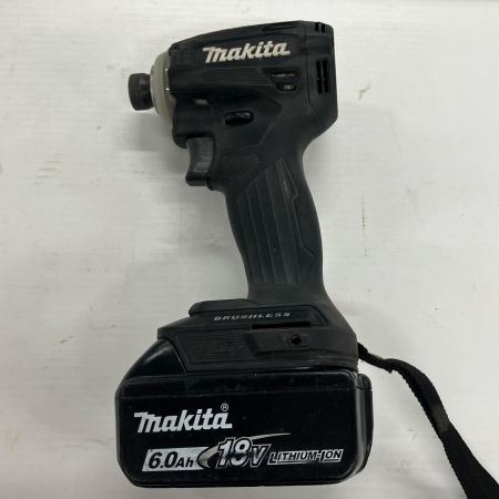MAKITA マキタ 工具 インパクトドライバ TD172D ブラック 充電池1個付 コードレス式 18v 6.0Ah