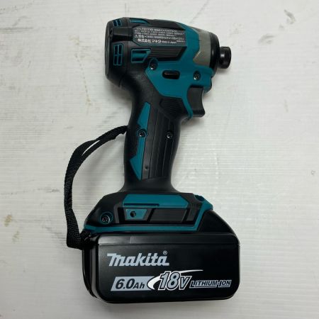 MAKITA マキタ 工具 インパクトドライバ TD173DRGX ブルー 未使用品 充電器・充電池2個・ケース付 18v 6.0Ah