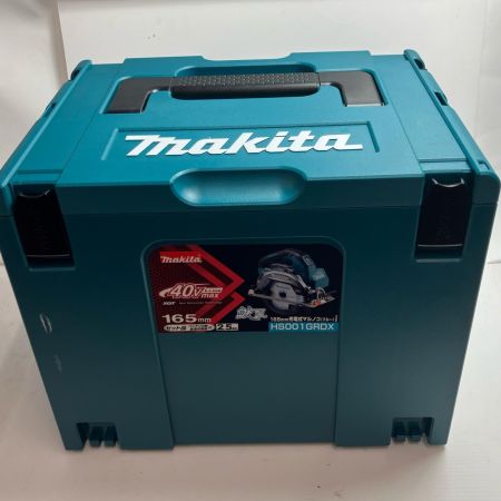 MAKITA マキタ 工具 丸のこ HS001GRDX ブルー 未使用品 充電器・充電池2個・ケース付 コードレス式 40v