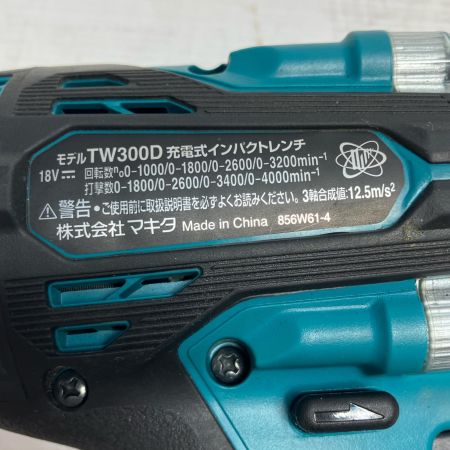 MAKITA マキタ 工具 インパクトレンチ TW300D ケース付