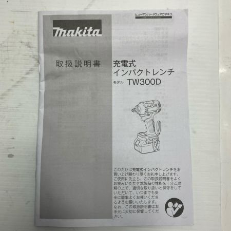 MAKITA マキタ 工具 インパクトレンチ TW300D ケース付