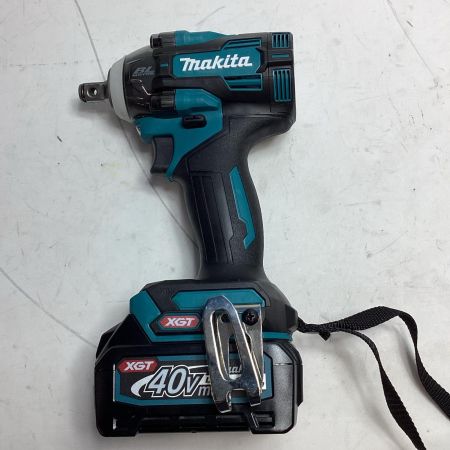 MAKITA マキタ 工具 インパクトレンチ TW004G ブルー 未使用品 充電器・充電池2個・ケース付 コードレス式 40v