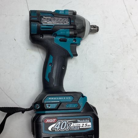 MAKITA マキタ 工具 インパクトレンチ TW004G ブルー 未使用品 充電器・充電池2個・ケース付 コードレス式 40v