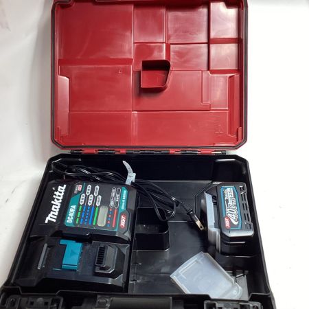 MAKITA マキタ 工具 インパクトレンチ TW004G ブルー 未使用品 充電器・充電池2個・ケース付 コードレス式 40v