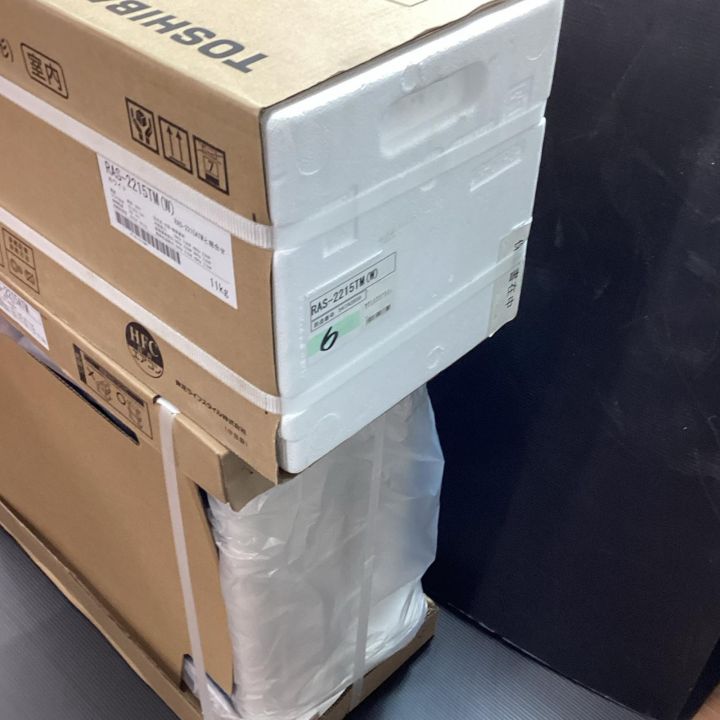 TOSHIBA 東芝 エアコン 壁掛けエアコン RAS-2215ATM 未使用品 - 中古