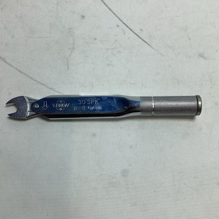 KANON 工具 0.98N・m スパナ式単能形トルクレンチ N30SPK8