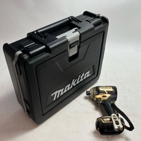 MAKITA マキタ 工具 インパクトドライバ TSD148D ゴールド ケース付 コードレス式 18v