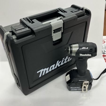 MAKITA マキタ 工具 インパクトドライバ TD173DRGXB ブラック 充電器・充電池2個・ケース付