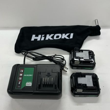 HiKOKI ハイコーキ 丸のこ　充電器・充電池2個・ケース付 コードレス式 125mm 10.8v  C1205DA グリーン