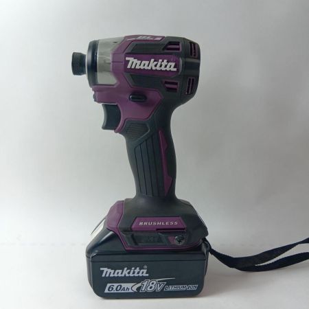 MAKITA マキタ 工具 締め付け工具 インパクトドライバ TD173 パープル  18V 充電器・バッテリー1個付