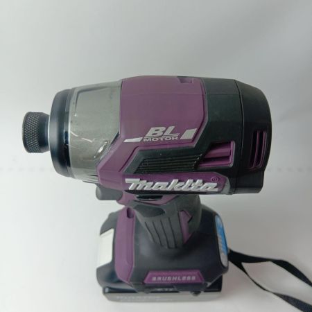 MAKITA マキタ 工具 締め付け工具 インパクトドライバ TD173 パープル  18V 充電器・バッテリー1個付