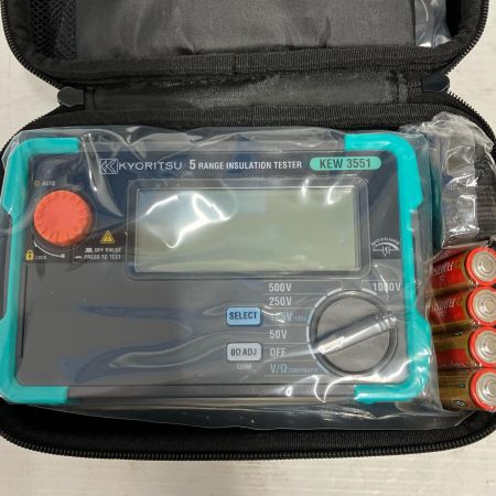 KYORITSU デジタル絶縁抵抗計 未使用品 KEW3551