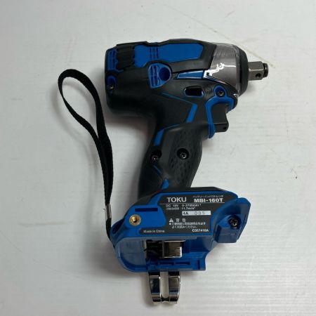 TOKU 充電式シャットオフインパクトレンチ  MBI-160T