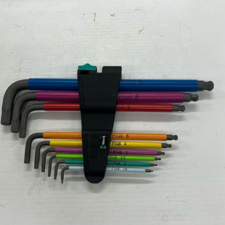 Wera ステンレス マルチカラーヘックスキーセット 022669
