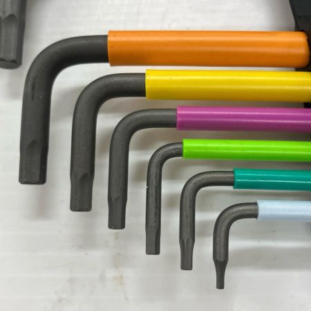 Wera ステンレス マルチカラーヘックスキーセット 022669