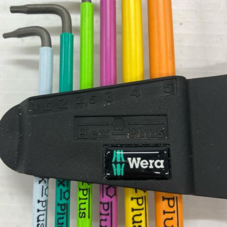 Wera ステンレス マルチカラーヘックスキーセット 022669