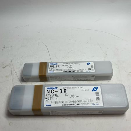 KOBELCO  溶接棒 3.2×350mm 5kgと2.6×300mm2点ｾｯﾄ