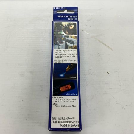 HIOKI ハンドツール テスター 3246-60