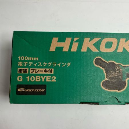 HiKOKI ハイコーキ ディスクグラインダー  100mm G10BYE2