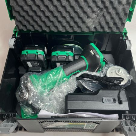 HiKOKI ハイコーキ コードレス式 36vディスクグラインダー 充電器・充電池2個・ケース付  G3610DC