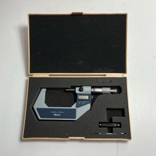 Mitutoyo デジマチックマイクロメータ ケース付 293-423-20 動作未確認 MDC-75M Mitutoyo デジマチックマイクロメータ ケース付 293-423-20 動作未確認