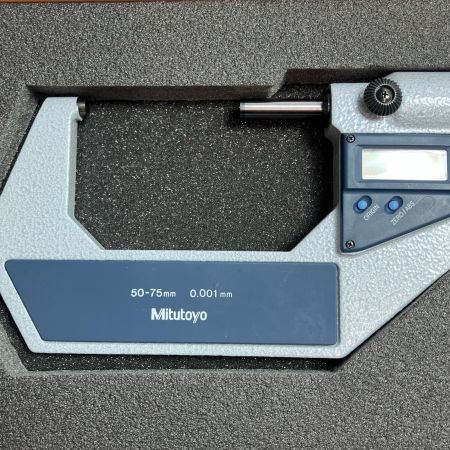 Mitutoyo デジマチックマイクロメータ ケース付 293-423-20 動作未確認 MDC-75M