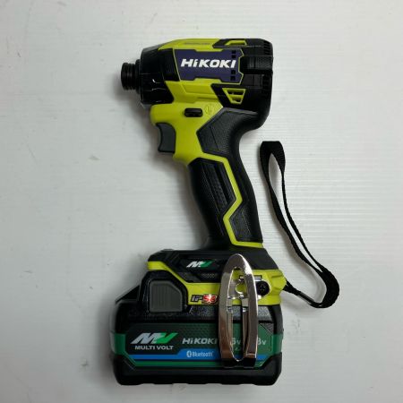 HiKOKI ハイコーキ インパクトドライバ  充電器・充電池2個・ケース付 36v JO504202 WH 36DD イエロー