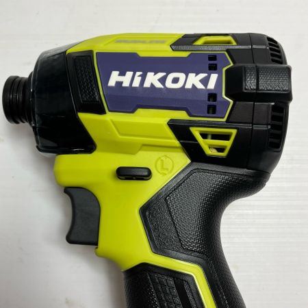 HiKOKI ハイコーキ インパクトドライバ  充電器・充電池2個・ケース付 36v JO504202 WH 36DD イエロー