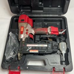 MAX マックス ケース付 高圧 50mm エア釘打ち  HA-50F1(D) レッド Bランク