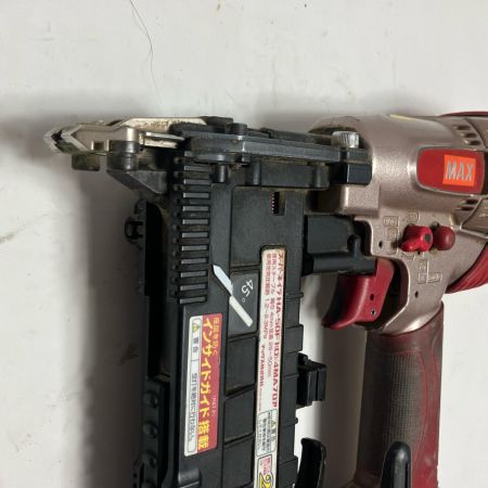 MAX マックス ケース付 高圧 50mm エア釘打ち  HA-50F1(D) レッド