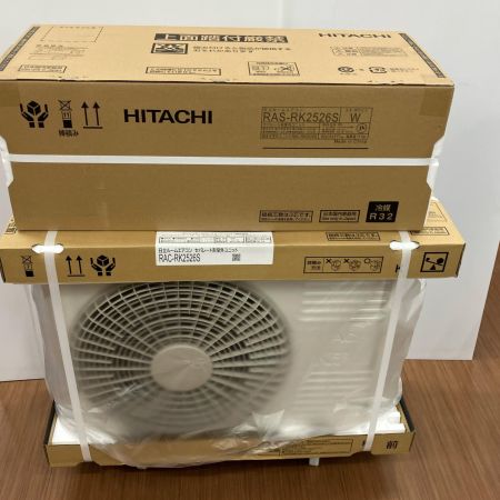 HITACHI 日立 壁掛けエアコン RAS-RK2526S