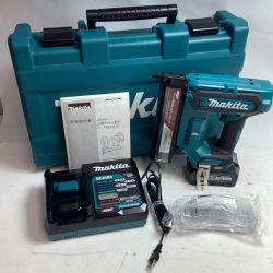MAKITA マキタ 40mm 40v 釘打ち機 充電器・充電池1個・ケース付  FN001GRD ブルー Sランク