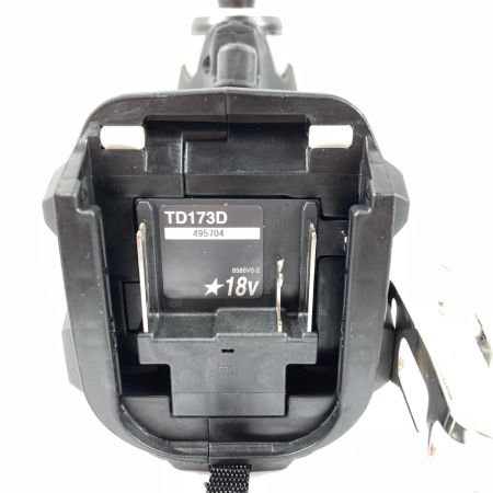  MAKITA マキタ 18V 充電式インパクトドライバ (バッテリ2個・充電器・ケース付）PSEマークあり TD173DRGXB ブラック