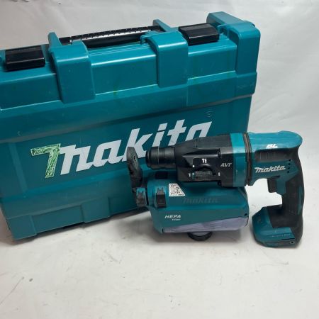 MAKITA マキタ 締め付け工具 コードレス式 18v 充電式ハンマドリル 集塵ユニット・ケース付  HR182D ブルー