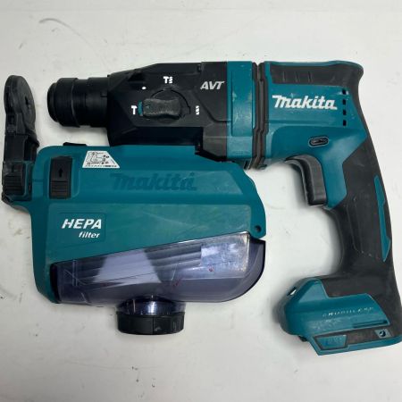 MAKITA マキタ 締め付け工具 コードレス式 18v 充電式ハンマドリル 集塵ユニット・ケース付  HR182D ブルー