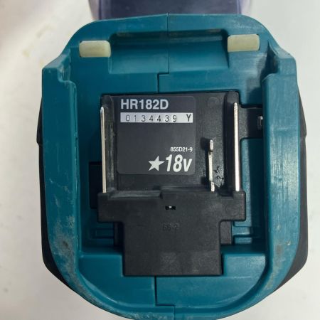 MAKITA マキタ 締め付け工具 コードレス式 18v 充電式ハンマドリル 集塵ユニット・ケース付  HR182D ブルー