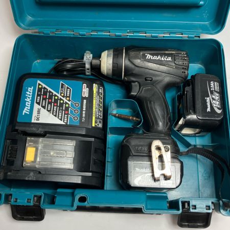 MAKITA マキタ 充電器・充電池2個・ケース付 14.4v インパクトドライバ  TP131DRFXB